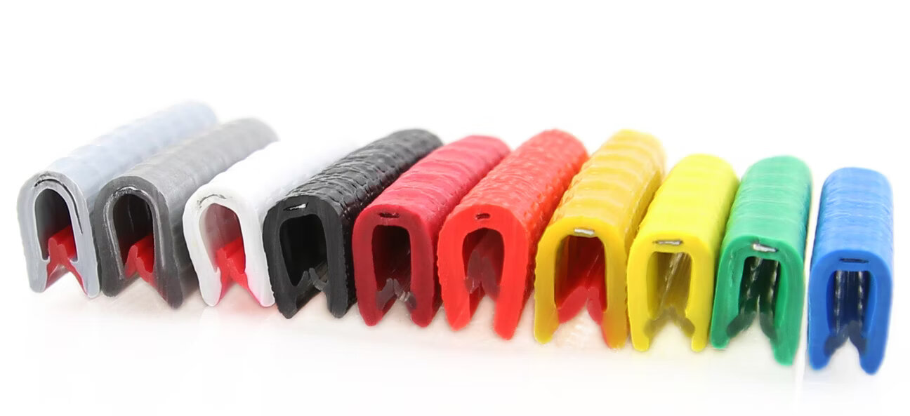 Perfiles de protección de bordes de colores
