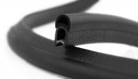 DO1 - PVC/ EPDM Kantenschutz Dichtungs Profil Gummi Dichtung oben - Klemmbereich 1 - 4 mm