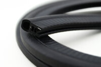 DO18 - Profilo proteggi bordo EPDM con guarnizione superiore in gomma - intervallo di serraggio 1,5-3 mm