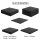 GPL200x200x20 Plaque en caoutchouc SBR Bloc de caoutchouc Plaque de caoutchouc