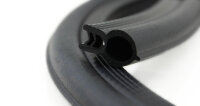 DO25 - Profil ochronny krawędzi EPDM z górną uszczelką gumową - zakres zacisku 1,0-2,5 mm