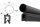 DO29 - EPDM Kantenschutz Dichtungs Profil Gummi Dichtung oben - Klemmbereich 1 - 3 mm