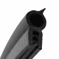 DO30 - EPDM Kantenschutz Dichtungs Profil Gummi Dichtung oben - Klemmbereich 1 - 3 mm