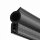 DO30 - EPDM Kantenschutz Dichtungs Profil Gummi Dichtung oben - Klemmbereich 1 - 3 mm