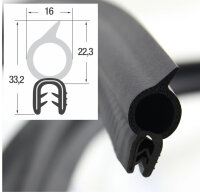 DO31 - EPDM Kantenschutz Dichtungs Profil Gummi Dichtung...