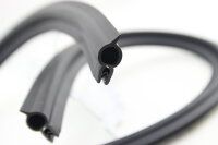 DO32 - Profilo proteggi bordo EPDM con guarnizione superiore in gomma - intervallo di serraggio 3-5 mm