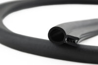 DO34 - EPDM Kantenschutz Dichtungs Profil Gummi Dichtung oben - Klemmbereich 1 - 2 mm