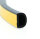 DP1 EPDM Moosgummi D - Profil 16x20 mm selbstklebend (als Montagehilfe) Gummidichtung Türdichtung