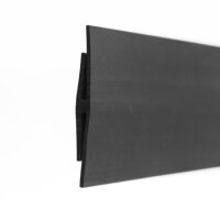 H3 - H-Profil EPDM schwarz Vollgummi H-Profil Dichtung Gummiprofil Dichtungsprofile H-Form H-förmig