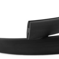 H4 - H-Profil EPDM schwarz Vollgummi H-Profil Dichtung Gummiprofil Dichtungsprofile H-Form H-förmig