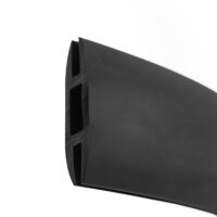 H5 - H-Profil EPDM schwarz Vollgummi H-Profil Dichtung Gummiprofil Dichtungsprofile H-Form H-förmig