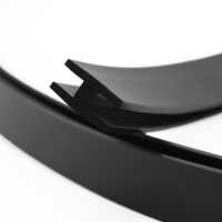 H6 - H-Profil EPDM schwarz Vollgummi H-Profil Dichtung Gummiprofil Dichtungsprofile H-Form H-förmig