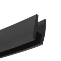H6 - H-Profil EPDM schwarz Vollgummi H-Profil Dichtung Gummiprofil Dichtungsprofile H-Form H-förmig