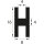 H6 - H-Profil EPDM schwarz Vollgummi H-Profil Dichtung Gummiprofil Dichtungsprofile H-Form H-förmig