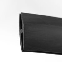 H7 - H-Profil EPDM schwarz Vollgummi H-Profil Dichtung Gummiprofil Dichtungsprofile H-Form H-förmig
