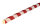 KAS4-RW Kantenschutzprofil (PU) - Klebefläche - Rot/Weiß - Stoßschutz - Warnprofil - Schutzprofil