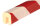 KAS4-RW Kantenschutzprofil (PU) - Klebefläche - Rot/Weiß - Stoßschutz - Warnprofil - Schutzprofil
