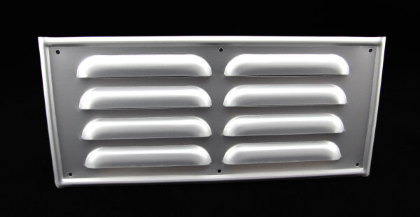 KB-250x115mm Kiemenblech ALU Alu eloxiert Lüftungsblech Kiemenlüfter Lüftungsgitter
