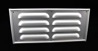 KB-250x115mm Kiemenblech ALU Alu eloxiert Lüftungsblech Kiemenlüfter Lüftungsgitter