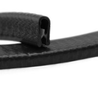 KS-G1-2S profilo di protezione dei bordi nero intervallo di serraggio 1-2,5 mm dimensioni 14x8 mm