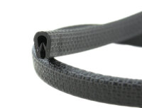 KS-S1-3S profil de protection des arêtes noir plage de serrage 1-3 mm dimensions 11,8x9 mm