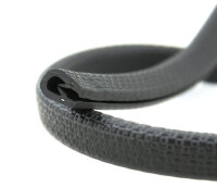 KS-S1-3S profil de protection des arêtes noir plage de serrage 1-3 mm dimensions 11,8x9 mm
