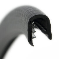 KS-S4-6S profil ochronny krawędzi czarny zakres zacisku 4-6 mm wymiary 18,2x11,4x16,5 mm