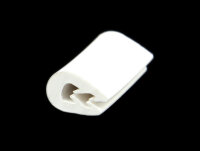 KS-TPE1-2W perfil de protección de cantos blanco TPE rango de sujeción 1-2,5 mm medidas 13x10 mm
