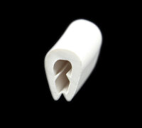 KS-TPE3-5W edge protection profile white TPE clamping range 3-5 mm dimensions 17x12 mm