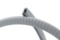 KS0-1G Kantenschutzprofil Kantenschutz grau PVC Klemmbereich 0,5 - 1 mm Maße 8x5,8 mm