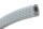 KS0-1G Kantenschutzprofil Kantenschutz grau PVC Klemmbereich 0,5 - 1 mm Maße 8x5,8 mm