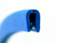 KS1-2VB profil de protection des arêtes bleu signalisation plage de serrage 1-2 mm dimensions 9,5x6,5 mm