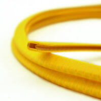 KS1-2ZG profil de protection de bord jaune zinc plage de serrage 1-2 mm dimensions 9,5x6,5 mm