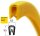 KS1-2ZG profil de protection de bord jaune zinc plage de serrage 1-2 mm dimensions 9,5x6,5 mm