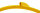 KS1-2ZG profil de protection de bord jaune zinc plage de serrage 1-2 mm dimensions 9,5x6,5 mm