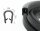 KS1-4S-EPDM-EN45545 Kantenschutzprofil Schwarz 1-2 mm Maße 10x14,5 mm gemäß Brandschutznorm