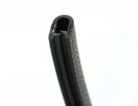 KS1-4S-M profilé de protection de bord noir mat plage de serrage 1–4 mm dimensions 14,5x10 mm