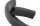 KS1-4S-M profilé de protection de bord noir mat plage de serrage 1–4 mm dimensions 14,5x10 mm