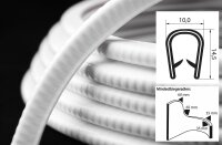 KS1-4W profilé de protection de bord blanc plage...