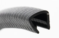KS13-16S Kantenschutzprofil Schwarz Klemmbereich 13-16 mm Maße 21x15 mm