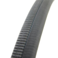 DS33-EPDM - Profil de protection des bords EPDM avec joint caoutchouc latéral - plage de serrage 8 - 12 mm