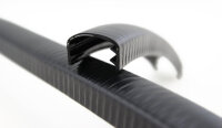 KS24-27S profil ochronny krawędzi czarny zakres zacisku 24-27 mm wymiary 33x20 mm