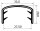 KS24-27S profil ochronny krawędzi czarny zakres zacisku 24-27 mm wymiary 33x20 mm
