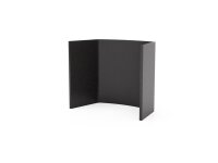 KS28-32S Kantenschutzprofil Schwarz Klemmbereich 28-32 mm Maße 36x25,4 mm