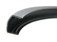 KS28-32S Kantenschutzprofil Schwarz Klemmbereich 28-32 mm Maße 36x25,4 mm