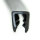 KS5-8S-POM Kantenschutzprofil Schwarz NICHT ROSTEND Klemmbereich 5-8 mm Maße 16,5x15 mm