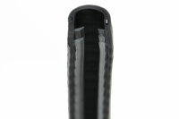 KS8-12S randbeschermingsprofiel zwart klembereik 8-12 mm / 16,5x15,5 mm