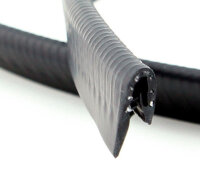 KSKL1-2S Edge Protection Profile Black Clamping Range 1-2 mm
