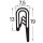 KSKL1-2S Edge Protection Profile Black Clamping Range 1-2 mm