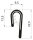 KSKL1-4S Kantenschutzprofil schwarz Klemmbereich 1-4 mm